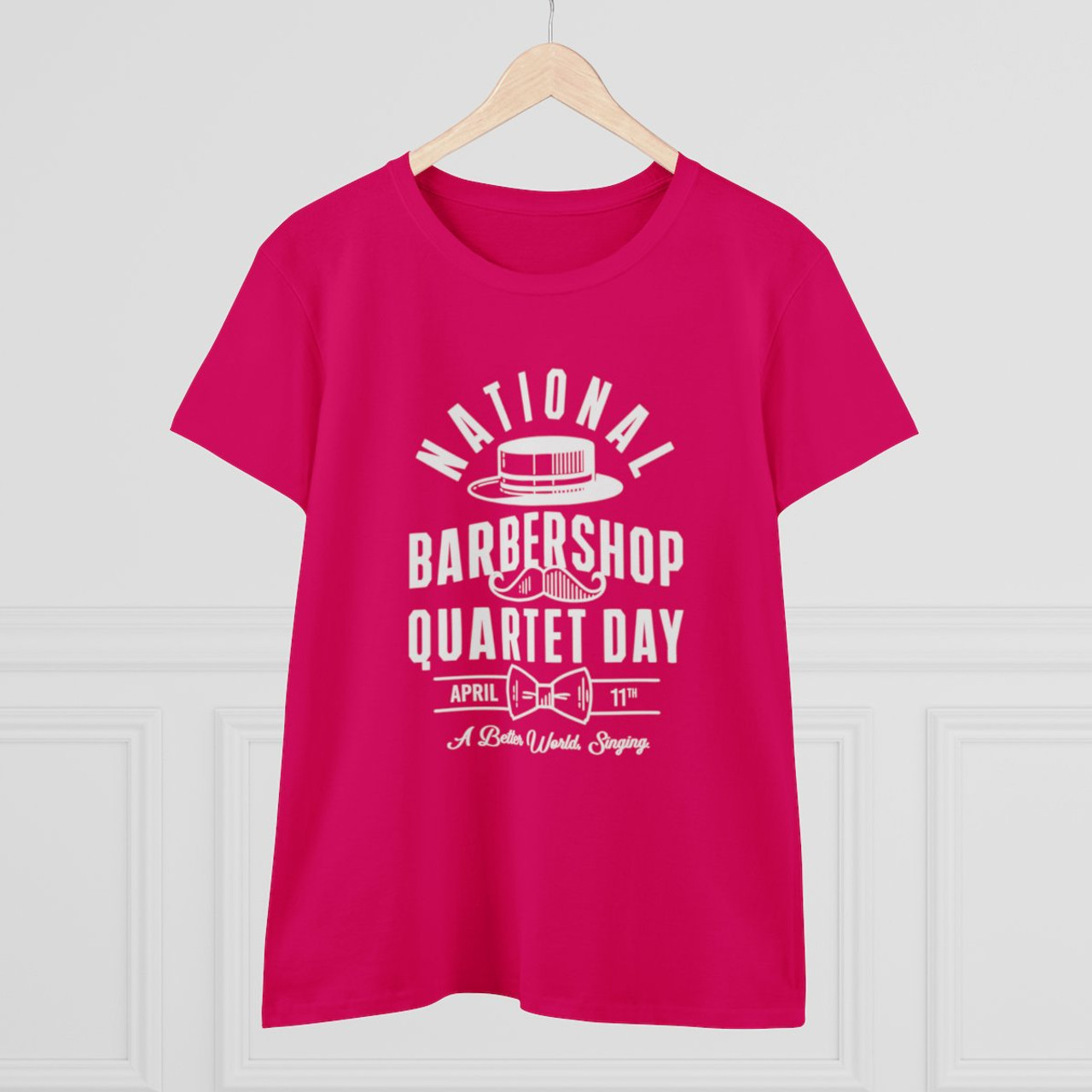 Women's National Barbershop Quartet Day Tee