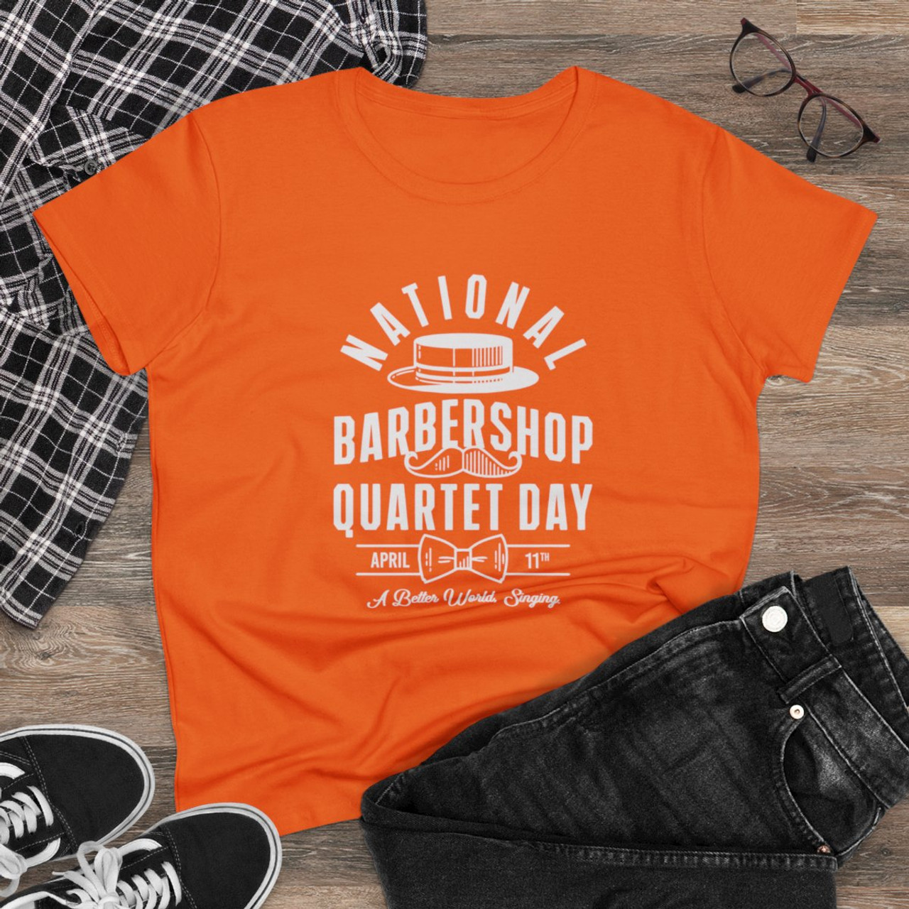 Women's National Barbershop Quartet Day Tee