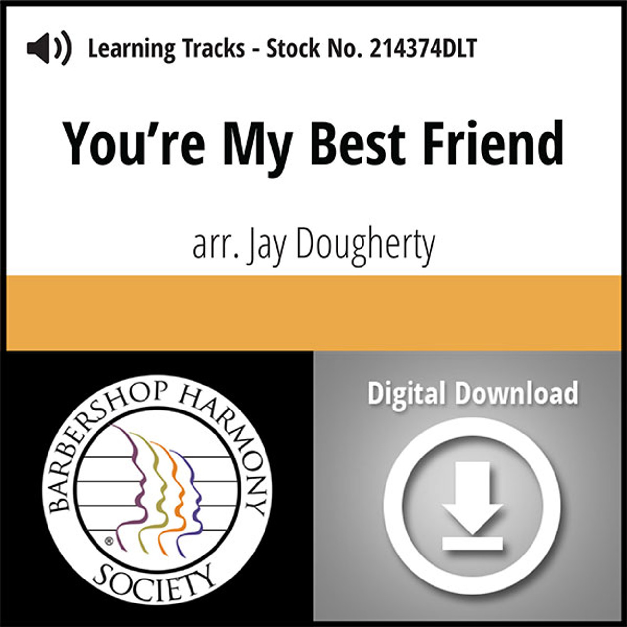 You're My Best Friend (SATB) (arr. Dougherty) - Digital Learning Tracks for  214373