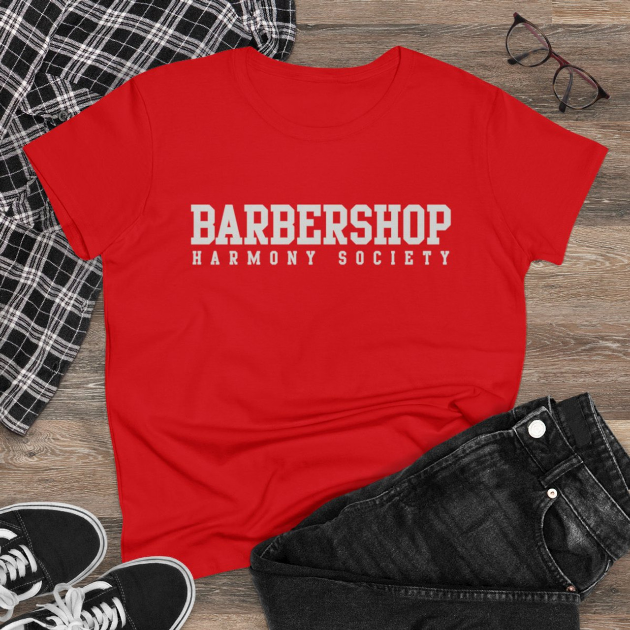 Women's Barbershop Harmony Society Scoop Neck Tee