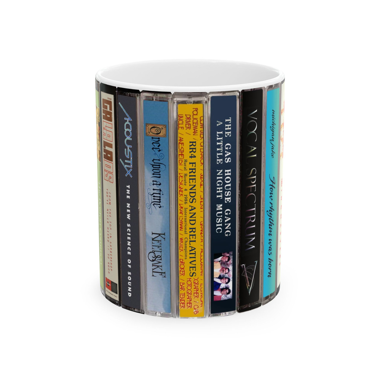 Classic Barbershop Albums Ceramic Mug, (11oz and 15oz) Classic Barbershop Albums Ceramic Mug, (11oz and 15oz)