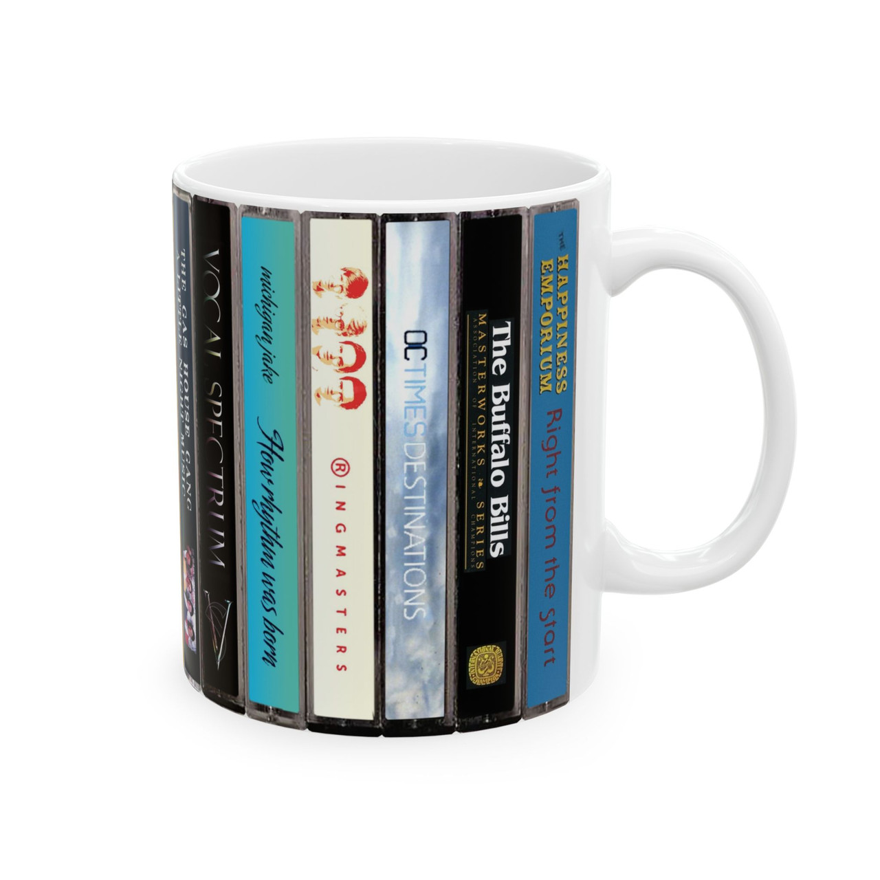 Classic Barbershop Albums Ceramic Mug, (11oz and 15oz) Classic Barbershop Albums Ceramic Mug, (11oz and 15oz)