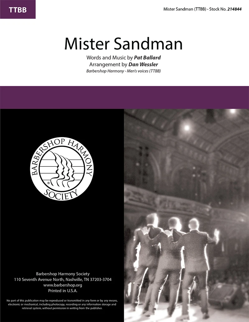 Mister Sandman (TTBB) (arr. Wessler)