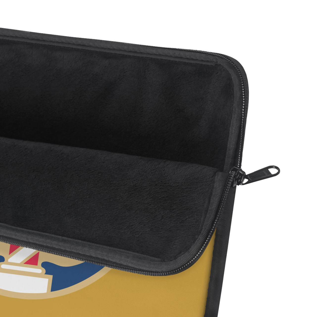 Yellow Laptop Sleeve with SPEBSQSA Logo