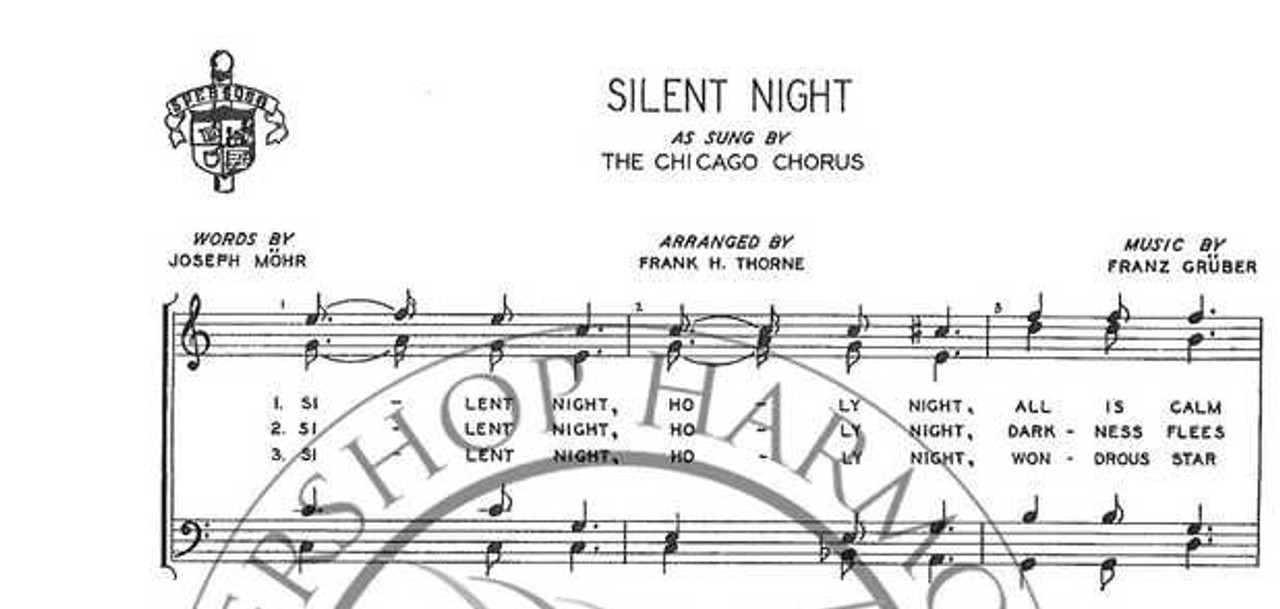 Silent Night (TTBB) (arr. Thorne)