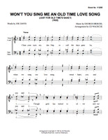 Auld Lang Syne / I Love You Truly / Tell Me Why (3 Song Set) (TTBB) (arr.  SPEBSQSA) - Barbershop Harmony Society