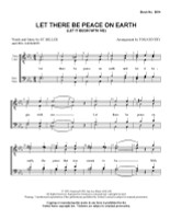 Let There Be Peace On Earth (TTBB) (arr. Gentry)