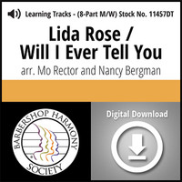 Lida Rose/Will I Ever Tell You  (from "The Music Man") - (8-part SATB) (arr. Rector & Bergman) - Digital Learning Tracks for 7764