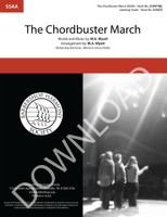 The Chordbuster March (SSAA) (arr. Wyatt) - Download