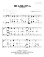 God Bless America (SATB) (arr. Lyne) - Download