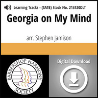 Georgia on My Mind (SATB) (arr. Jamison) - Digital Learning Tracks for 213419