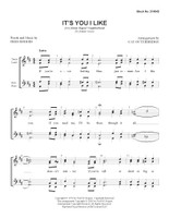 It's You I Like (SSAA) (arr. Outerbridge) - Download