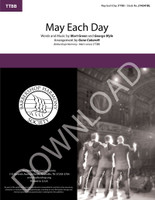 May Each Day (TTBB) (arr. Gene Cokeroft) - Download