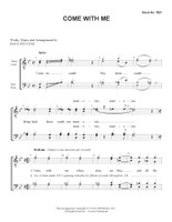 Come With Me (TTBB) (arr. Stevens) - Download