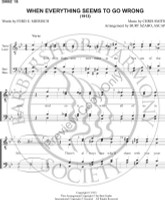 When Everything Seems To Go Wrong (TTBB) (arr. Burt Szabo)-UNPUB