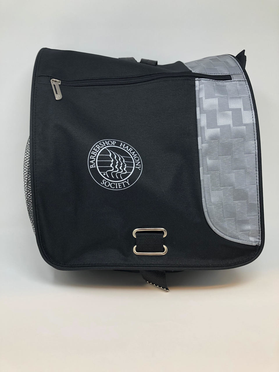 Gridlock Vertical 15" Messenger Bag for Harmony Society