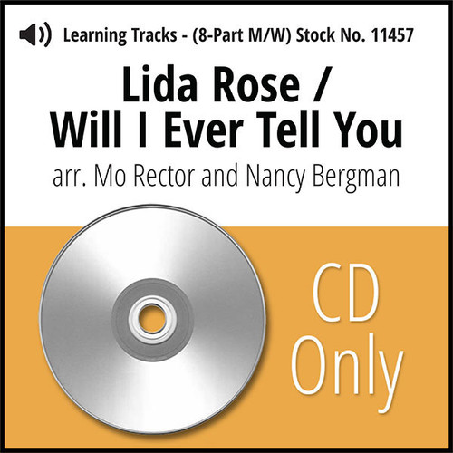 Lida Rose/Will I Ever Tell You (8-Part M/W) (arr. Rector & Bergman) - CD Learning Tracks for 7764
