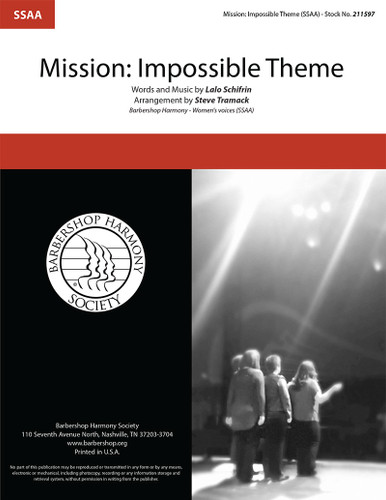 Mission: Impossible Theme (SSAA) (arr. Tramack)