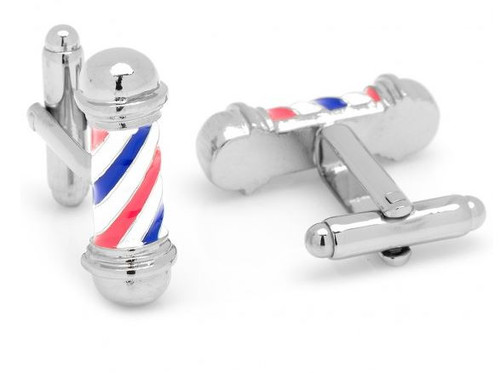 Barber Pole Cufflinks