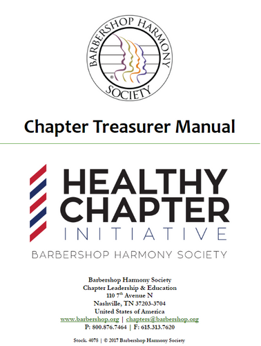 Chapter Treasurer Manual - Download