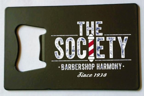 This bottle opener is just light enough to fit in your wallet like a credit card and small enough to stay concealed.
It comes handy when you are needing to open a bottle of any kind in a pinch or at a moment's notice on a keychain.
Specially made with its own unique design, the Society bottle opener makes for a great addition to anyone's day.