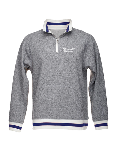 Peppered Fleece 1/4 Zip Pullover - Unisex