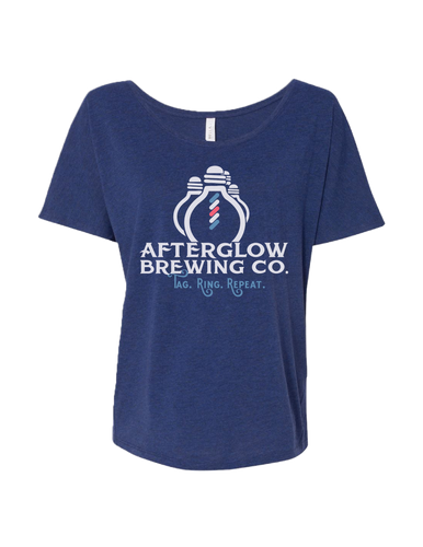 A classic scoop neck lightweight tee branded with our Afterglow Brewing Co. logo. 

This fashionable addition to your wardrobe is a sporty yet trendy option for casual or sporty occasions. 



Details:

Fabric: 3.7 oz, 65% Polyester, 35% viscose
Neck: Scoop Neck 


This garment is part of the Afterglow Brewing Co. merchandise

 