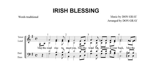 Irish Blessing (SATB) (arr. Gray) - DOLLAR DOWNLOAD