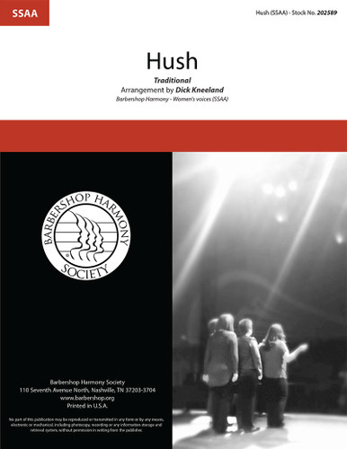 Hush (SSAA) (arr. Kneeland)