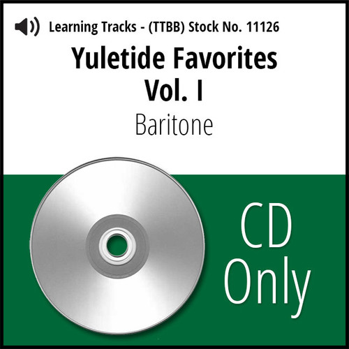 Yuletide Favorites Vol. I (Baritone) - CD Learning Tracks for 210860