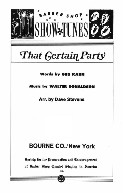 That Certain Party (TTBB) (arr. Stevens)