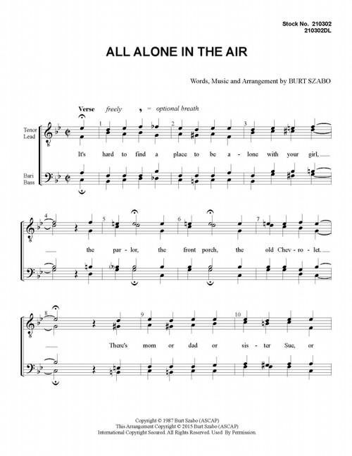 All Alone In The Air-UNPUB