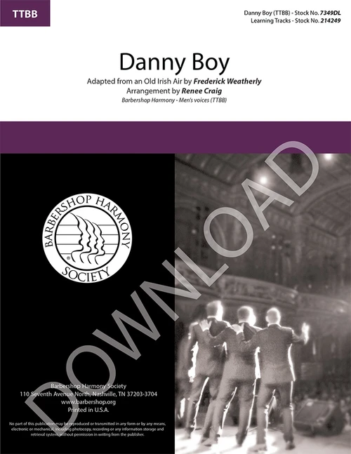 Danny Boy (TTBB) (arr. Craig) - Download