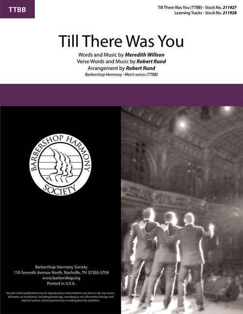 Till There Was You (from THE MUSIC MAN) (TTBB) (arr. Rund)