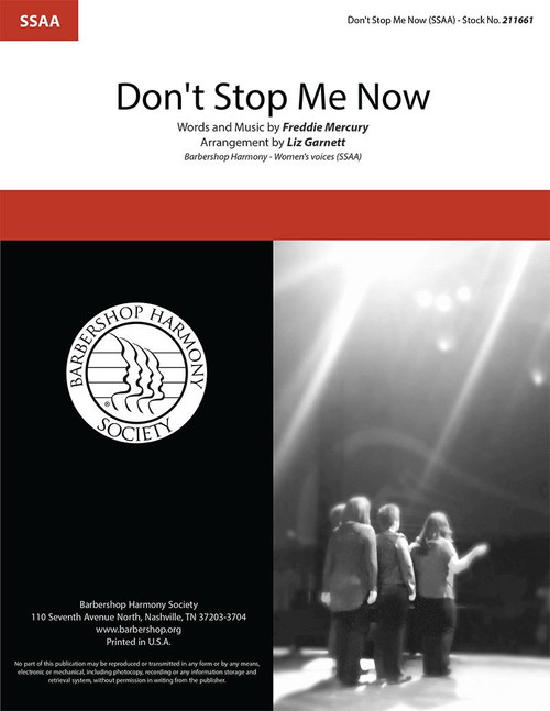 Don't Stop Me Now (SSAA) (arr. Garnett) - Download
