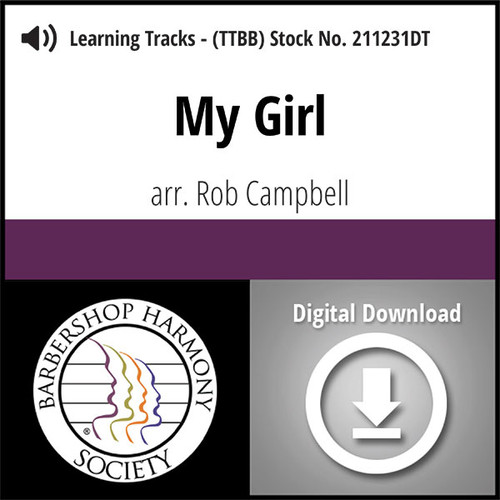 My Girl (TTBB) (arr. Campbell) - Digital Learning Tracks - for 209215