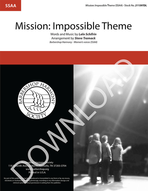 Mission: Impossible Theme (SSAA) (arr. Tramack) - Download
