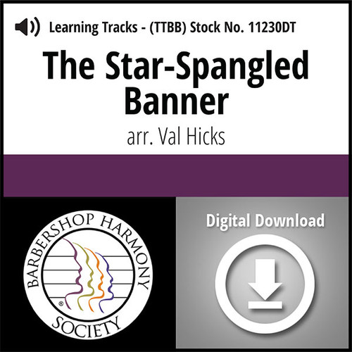 The Star-Spangled Banner (TTBB) (arr. Hicks) - Digital Learning Tracks - for 7643