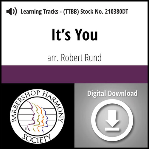 It's You (from "The Music Man") (TTBB) (arr. Rund) - Digital Learning Tracks - for 209616