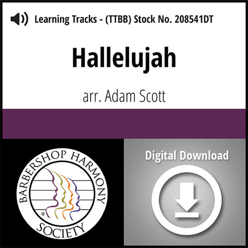 Hallelujah (TTBB) (arr. Scott) - Digital Learning Tracks - for 208542