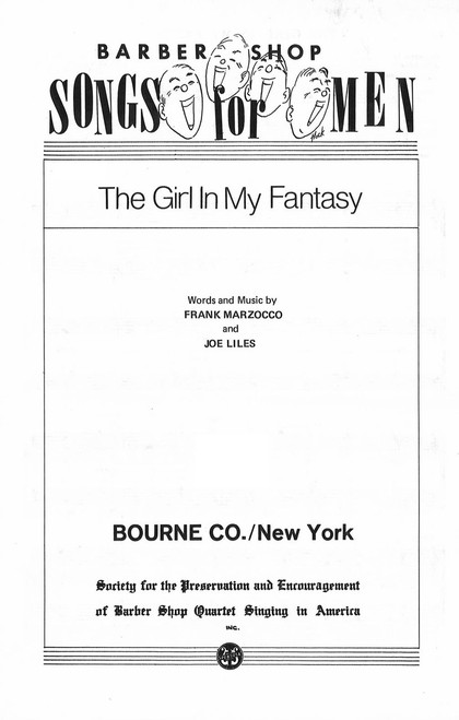 The Girl in My Fantasy (TTBB) (arr. Liles)