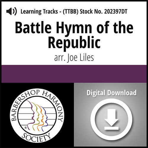 Battle Hymn Of The Republic (TTBB) (arr. Liles) - Digital Learning Tracks for 7687
