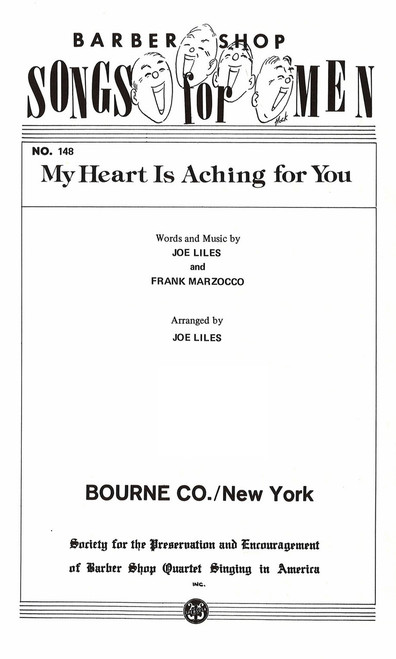 My Heart Is Aching for You (TTBB) (arr. Liles)