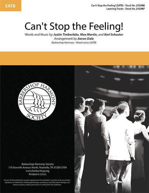 Can't Stop the Feeling! (SATB) (arr. Dale)