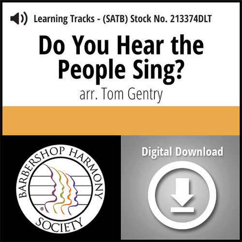 Do You Hear the People Sing? (SATB) (arr. Gentry) - Digital Learning Tracks for 213373