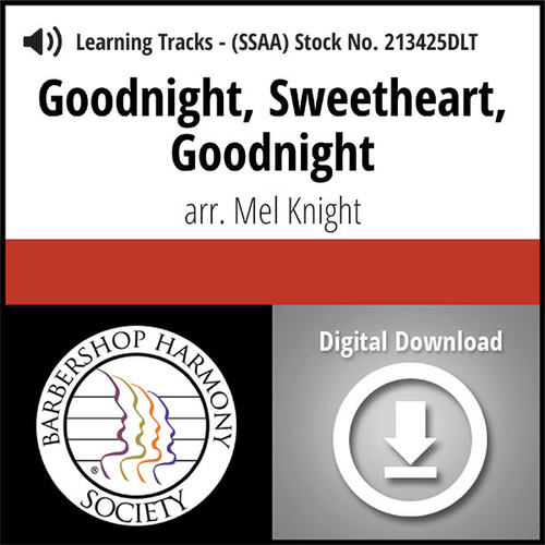 Goodnight, Sweetheart, Goodnight (SSAA) (arr. Knight) - Digital Learning Tracks for 213424