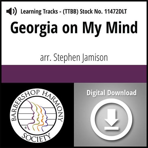 Georgia On My Mind (TTBB) (arr. Jamison) - Digital Learning Tracks for 7322