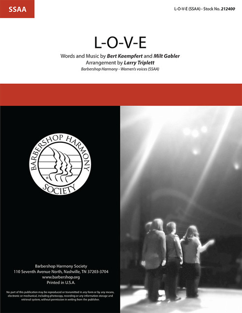 L-O-V-E (SSAA) (arr. Triplett) - Download