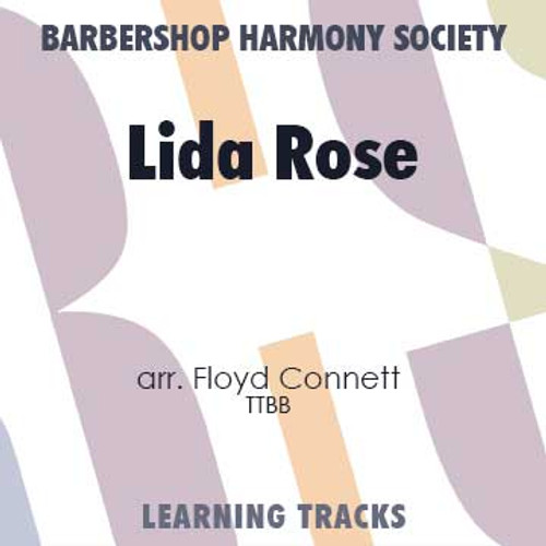 Lida Rose (from "The Music Man") (TTBB) (arr. Connett) - Digital Learning Tracks for 6267