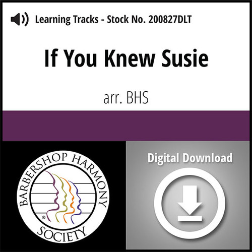 If You Knew Susie (TTBB) - Digital Learning Tracks for 7138